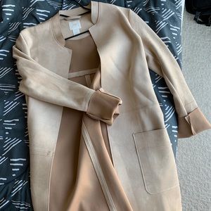 H&M Faux Suede Coat